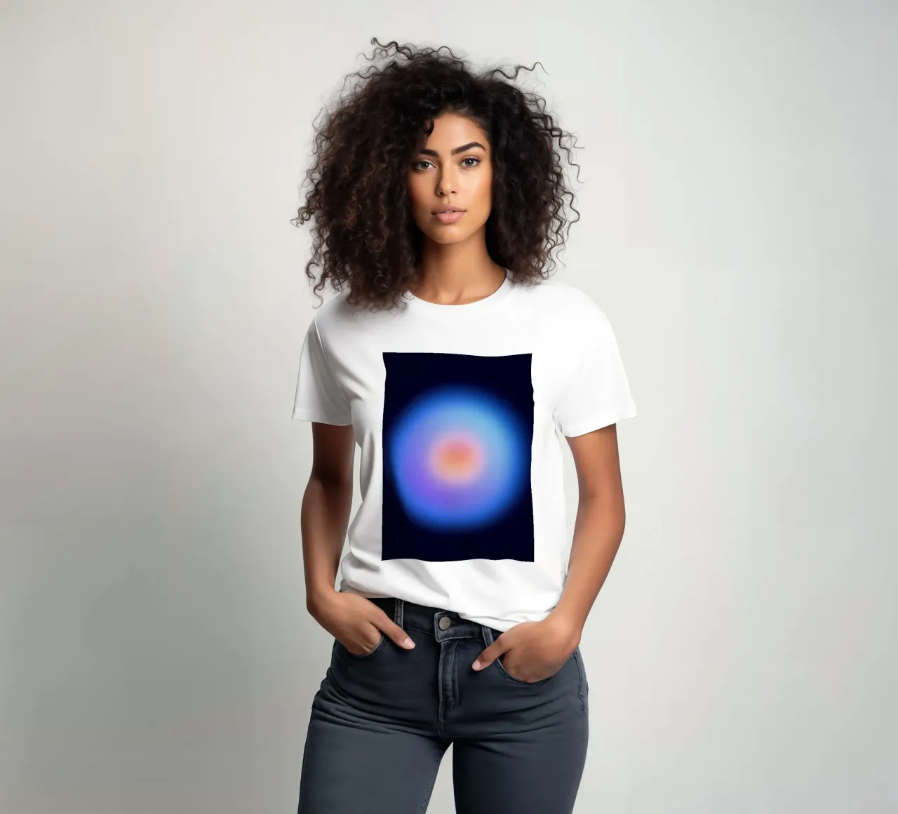 Serene t-shirt da Galaxy Eyes