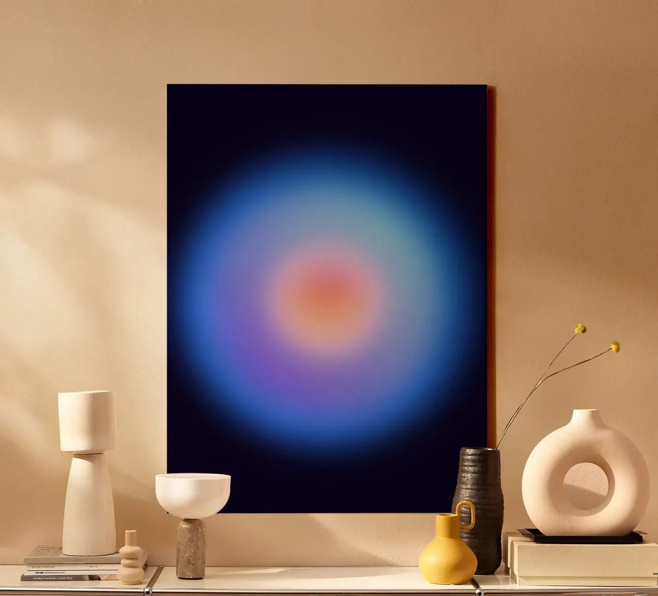 Serene tela con Cornice a cassetta da Galaxy Eyes
