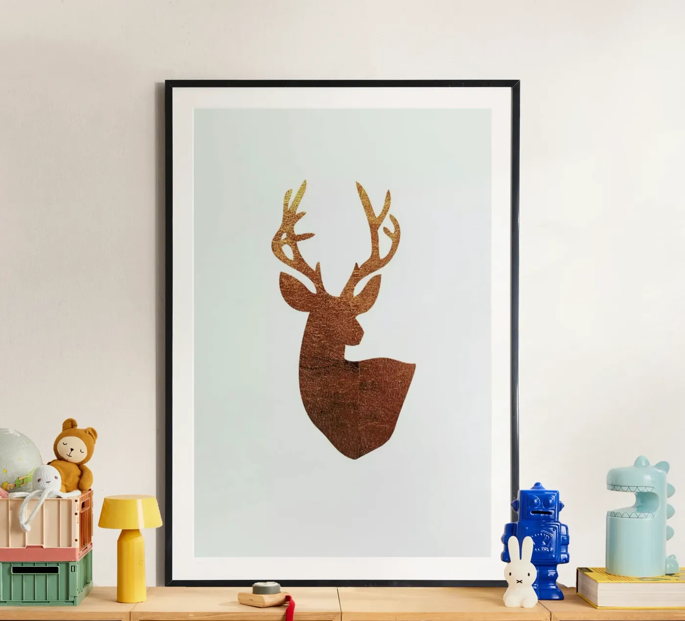 Hirsch Kupfer poster da XOXO Arte