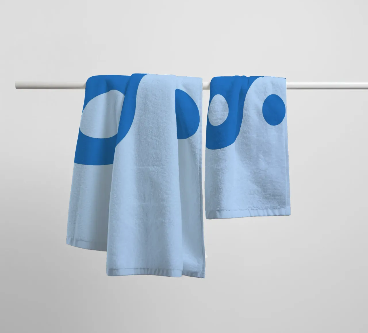 yin and yang 2 asciugamano da bagno da lookingforsunrays