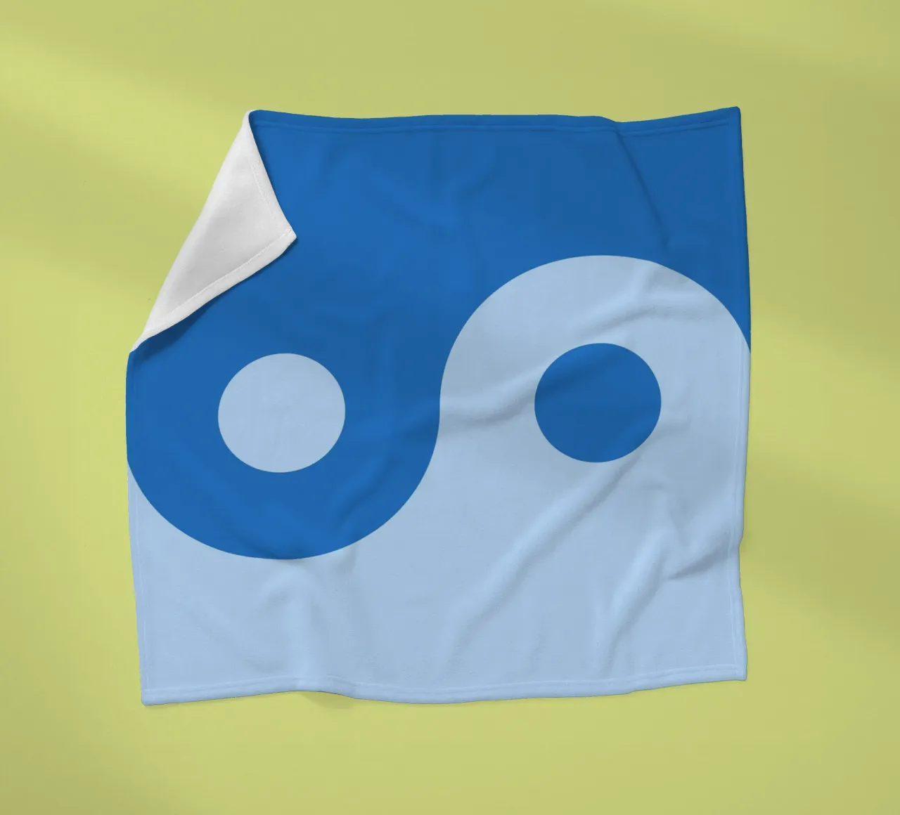 yin and yang 2 coperta in pile da lookingforsunrays