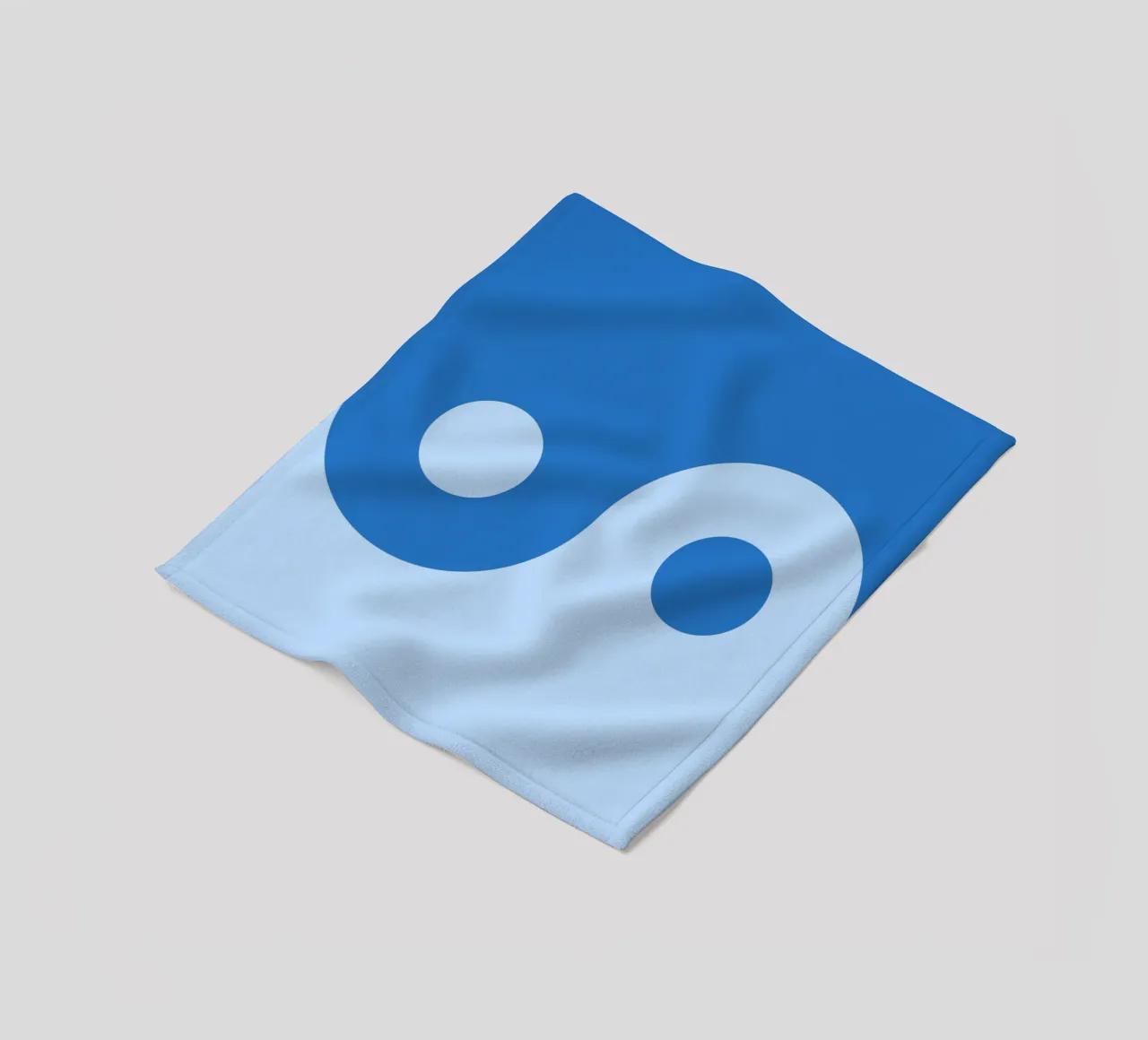 yin and yang 2 coperta in pile da lookingforsunrays