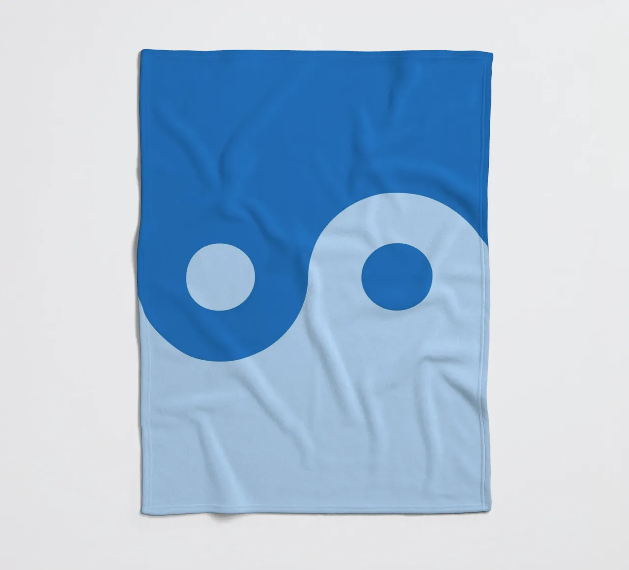 yin and yang 2 coperta in pile da lookingforsunrays