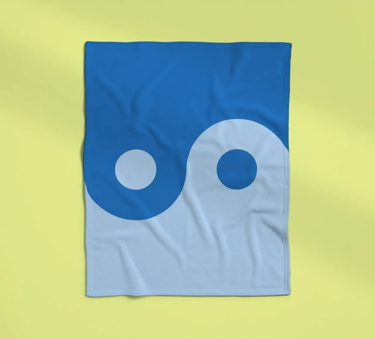 yin and yang 2 coperta in pile da lookingforsunrays