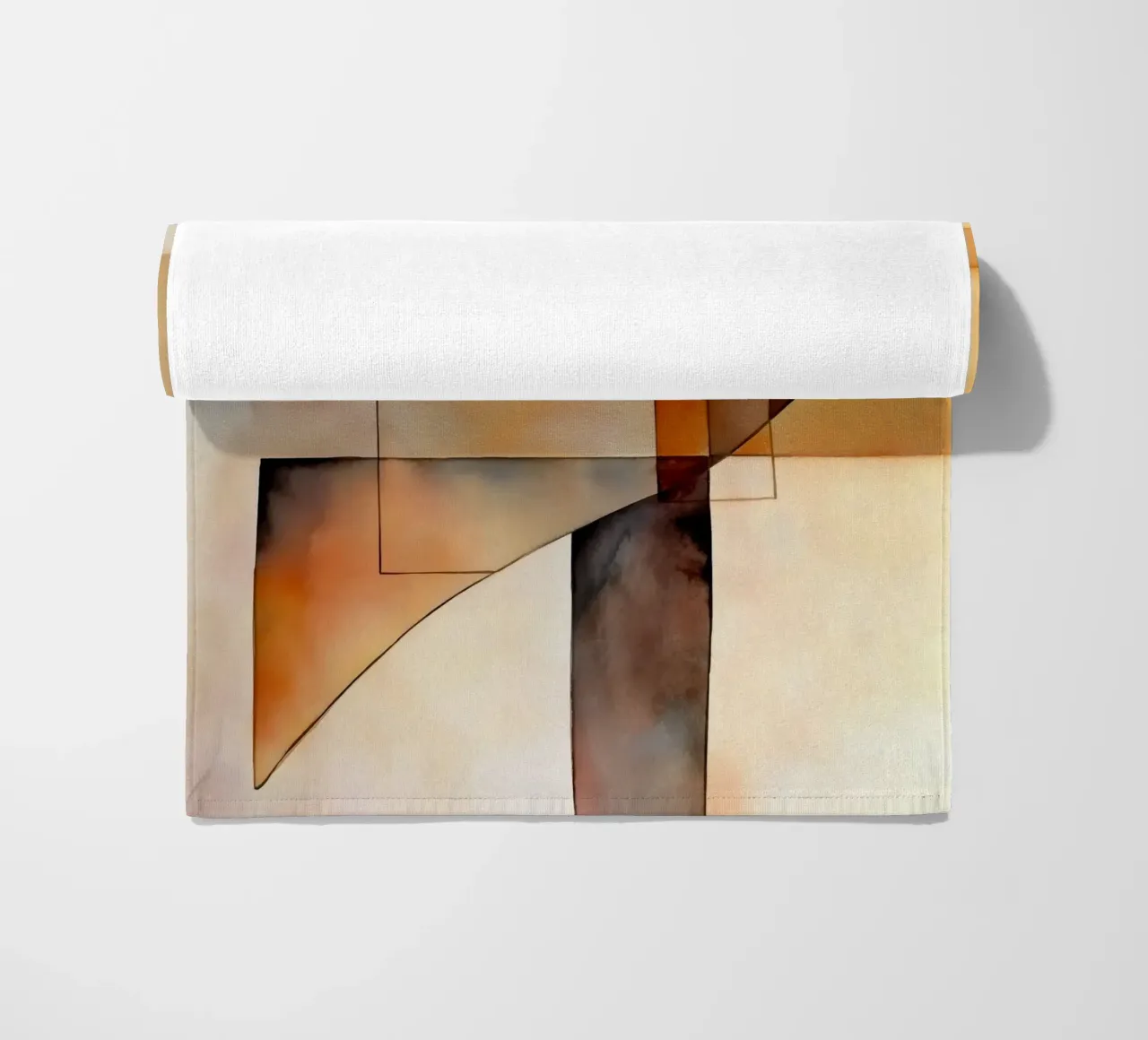 Abstract brown telo mare da Imagine