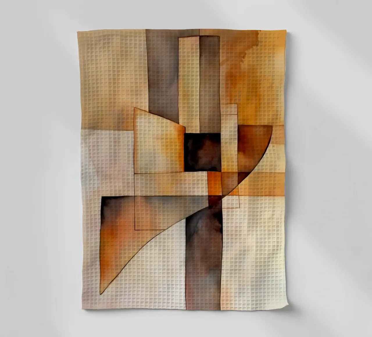 Abstract brown canovaccio da cucina da Imagine