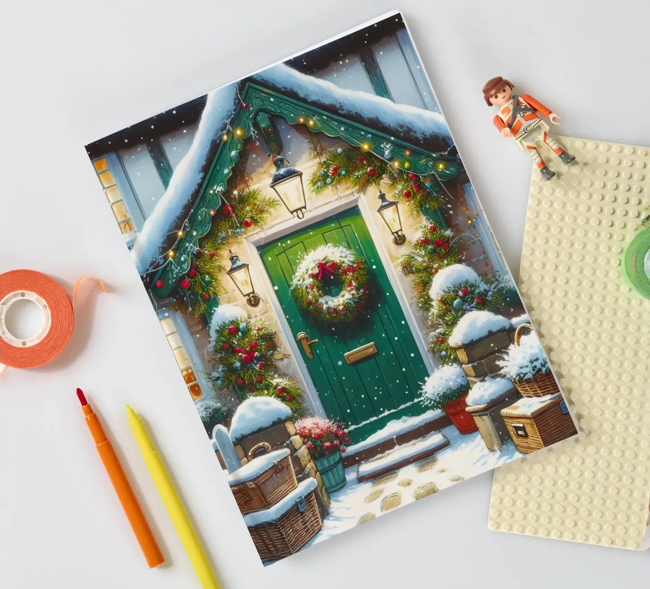 HOME FOR CHRISTMAS notebook by ARTOMATIC