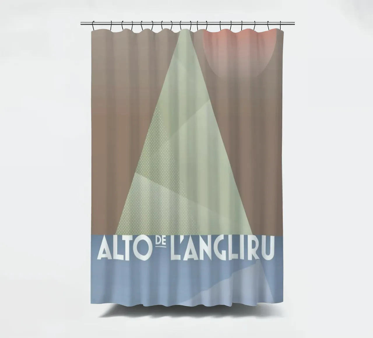 Alto de L'Angliru II tenda da doccia da Benjamin Andresen