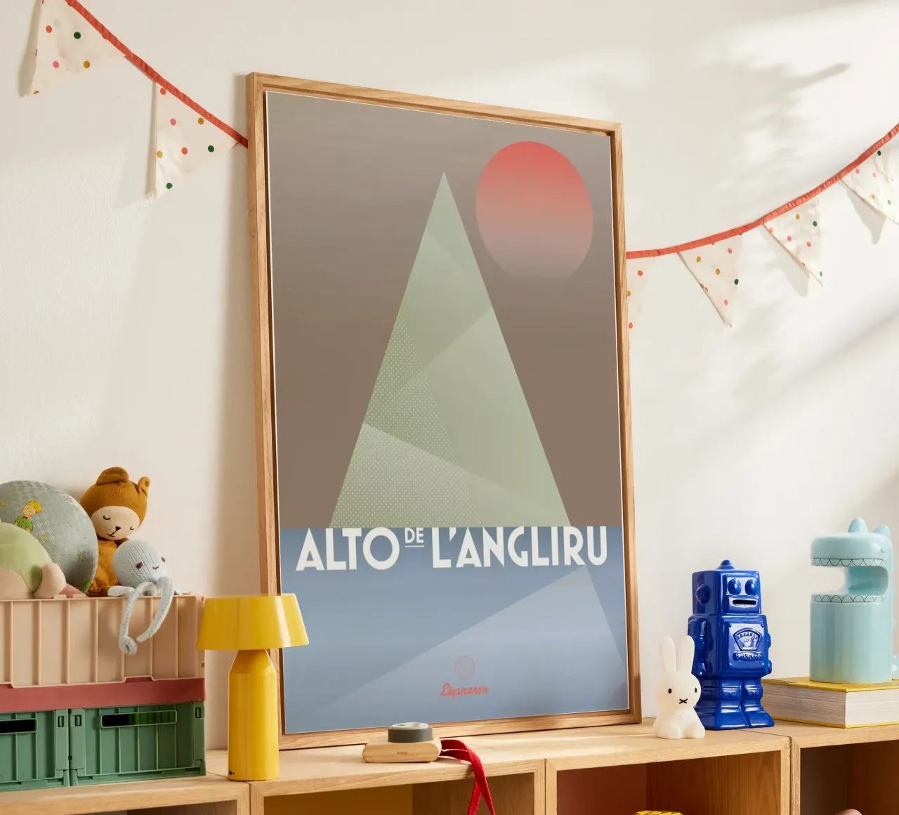 Alto de L'Angliru II plexiglass da Benjamin Andresen