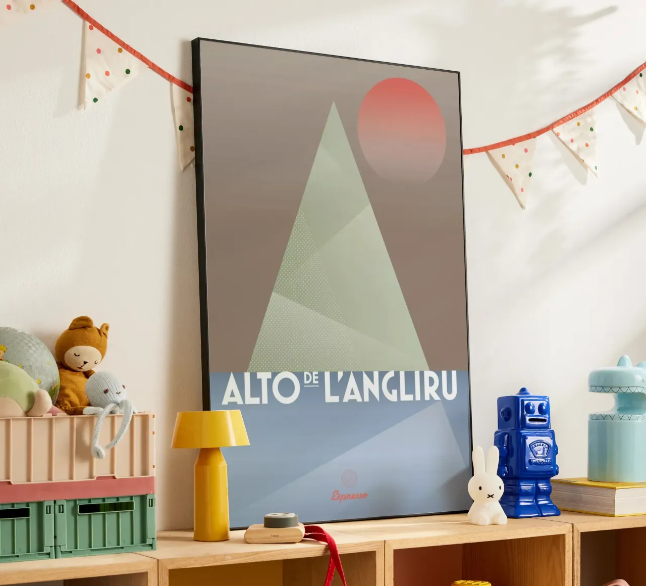Alto de L'Angliru II alluminio dibond da Benjamin Andresen