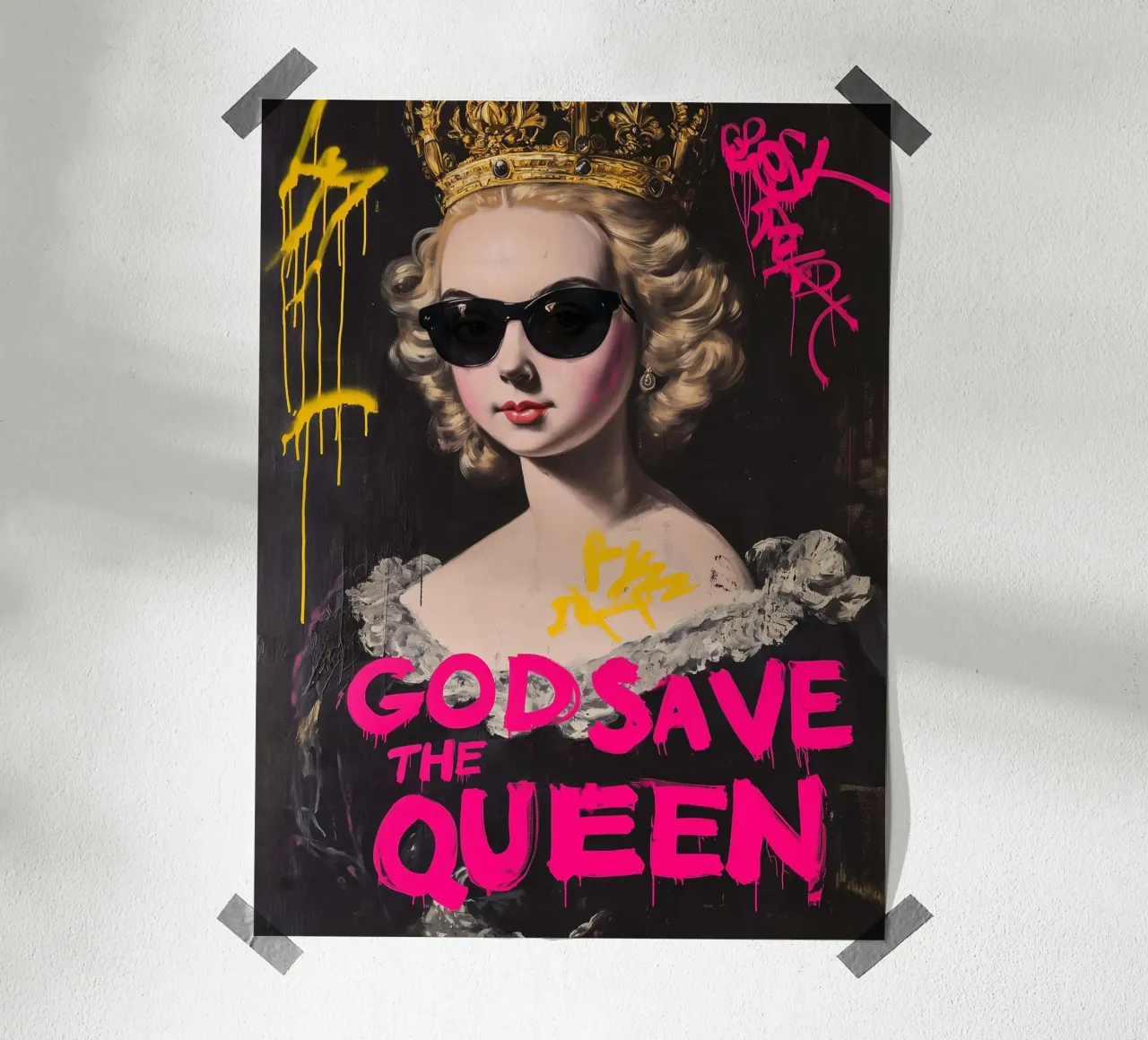 God Save the Queen poster da Dikhotomy