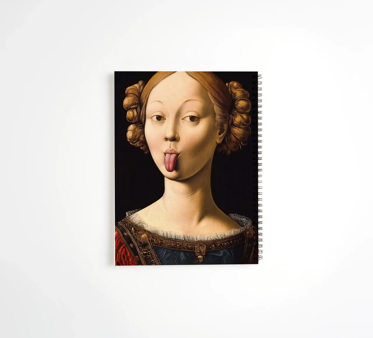 Insolent Lady cuaderno de espiral de Dikhotomy