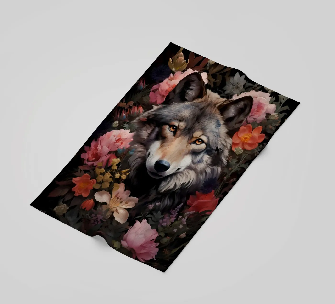 Wolf Flowers telo mare da Mateo