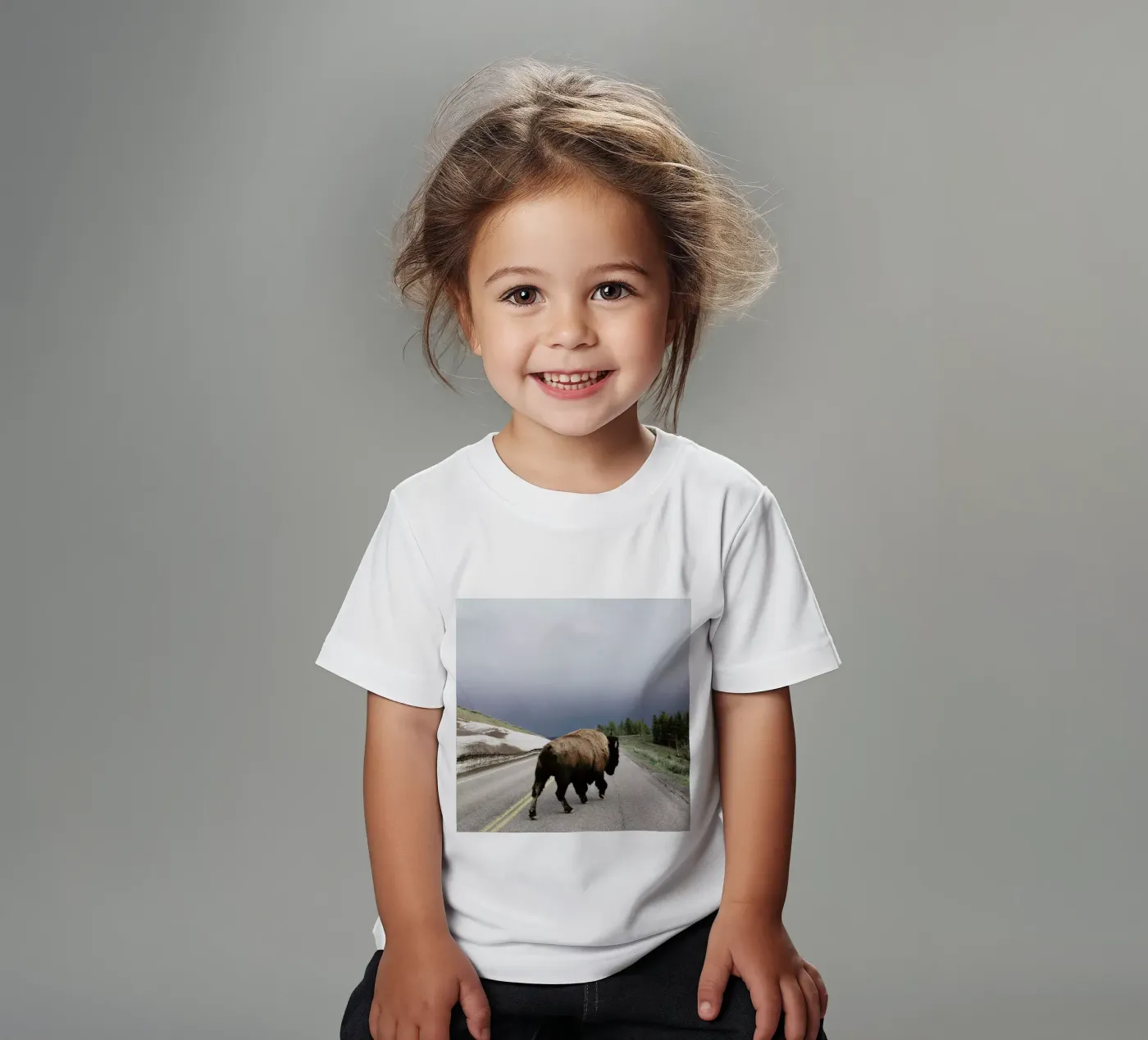 Street Walker t-shirt bambini da Kevin Russ