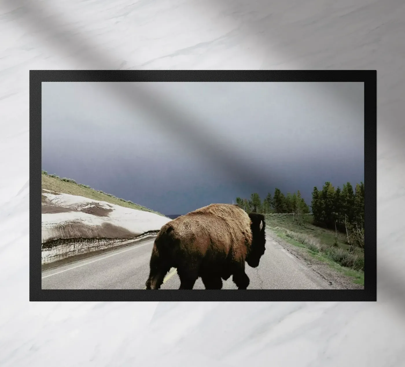 Street Walker deurmat van Kevin Russ