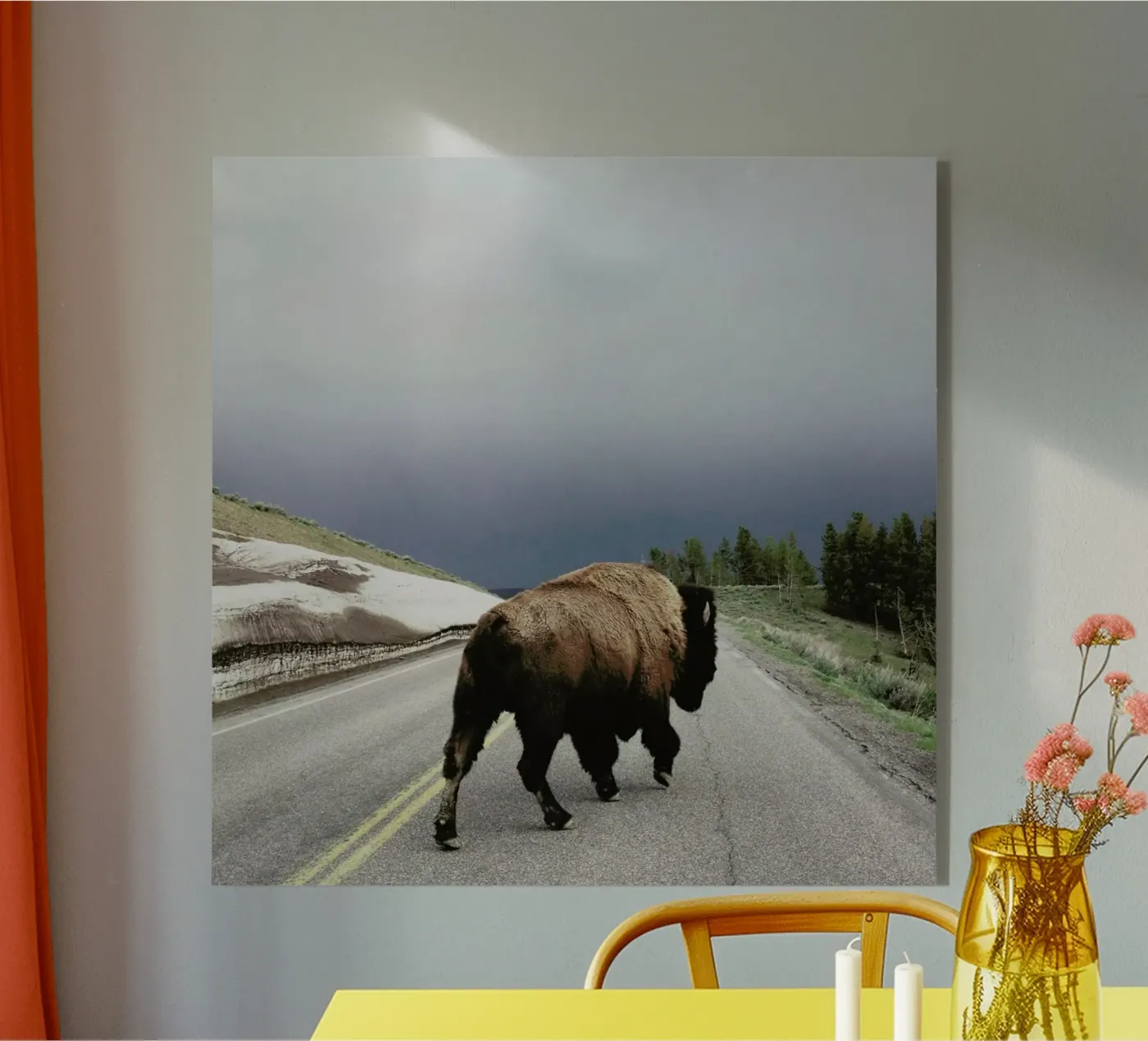 Street Walker plexiglas de Kevin Russ