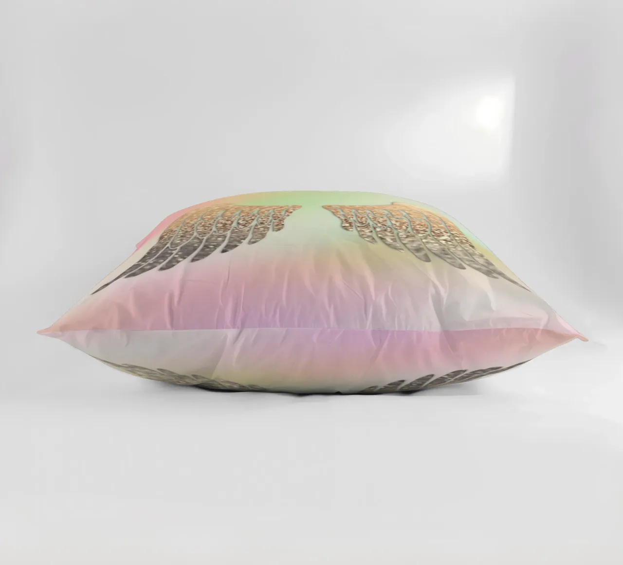 Ali d'oro Arcobaleno cuscino da Monika Strigel