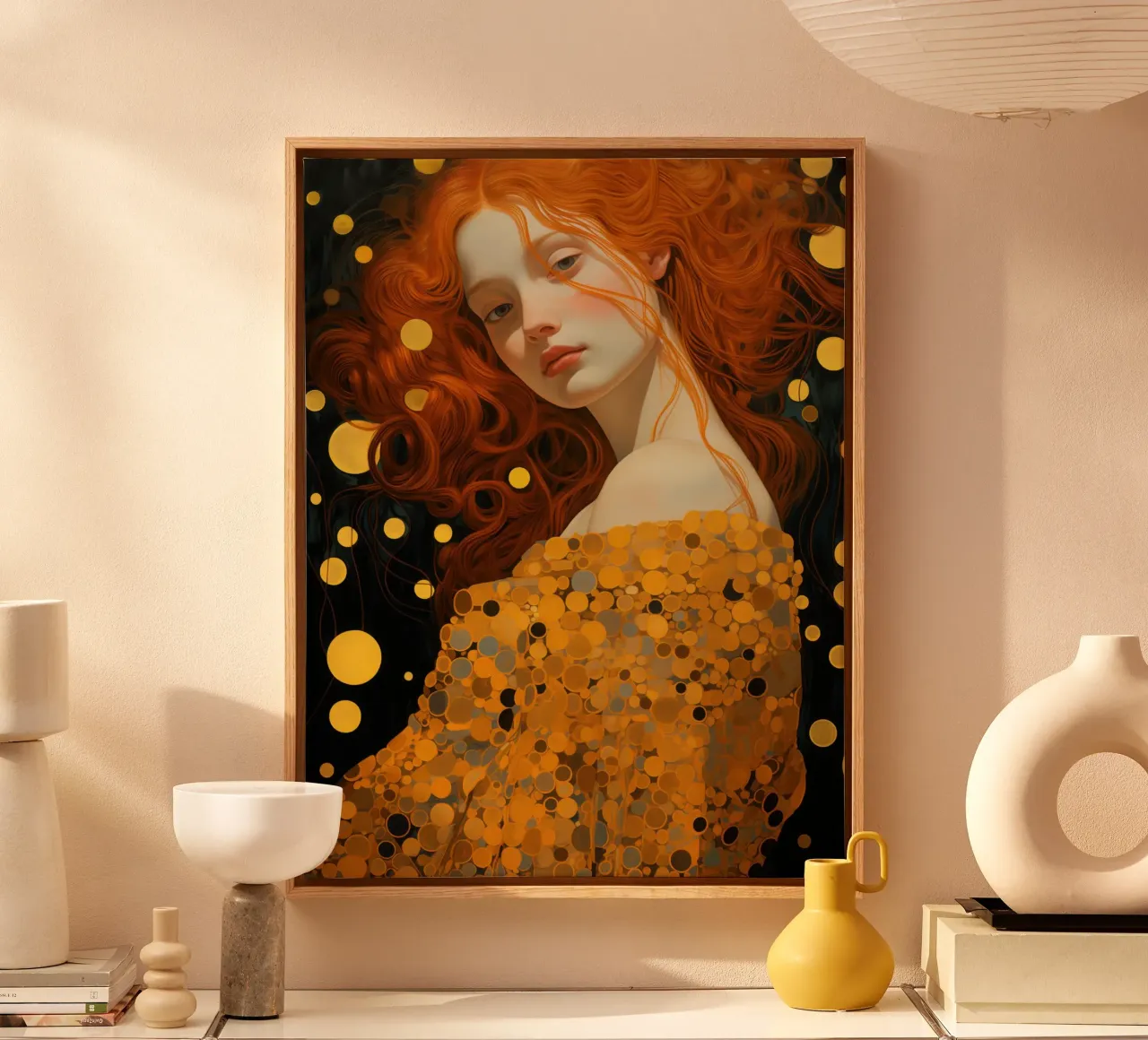 La nipote di Klimt | Ispirata da Gustav Klimt tela da Autofocus