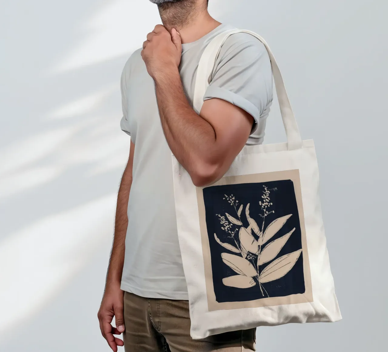 impianto minimo 20 borsa in juta da ThingDesign