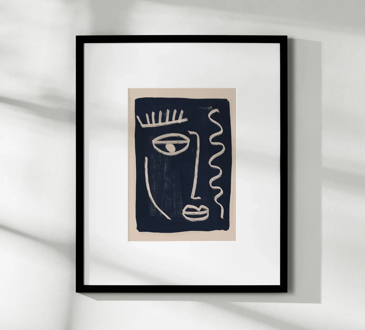 Abstract Face 23 poster by ThingDesign