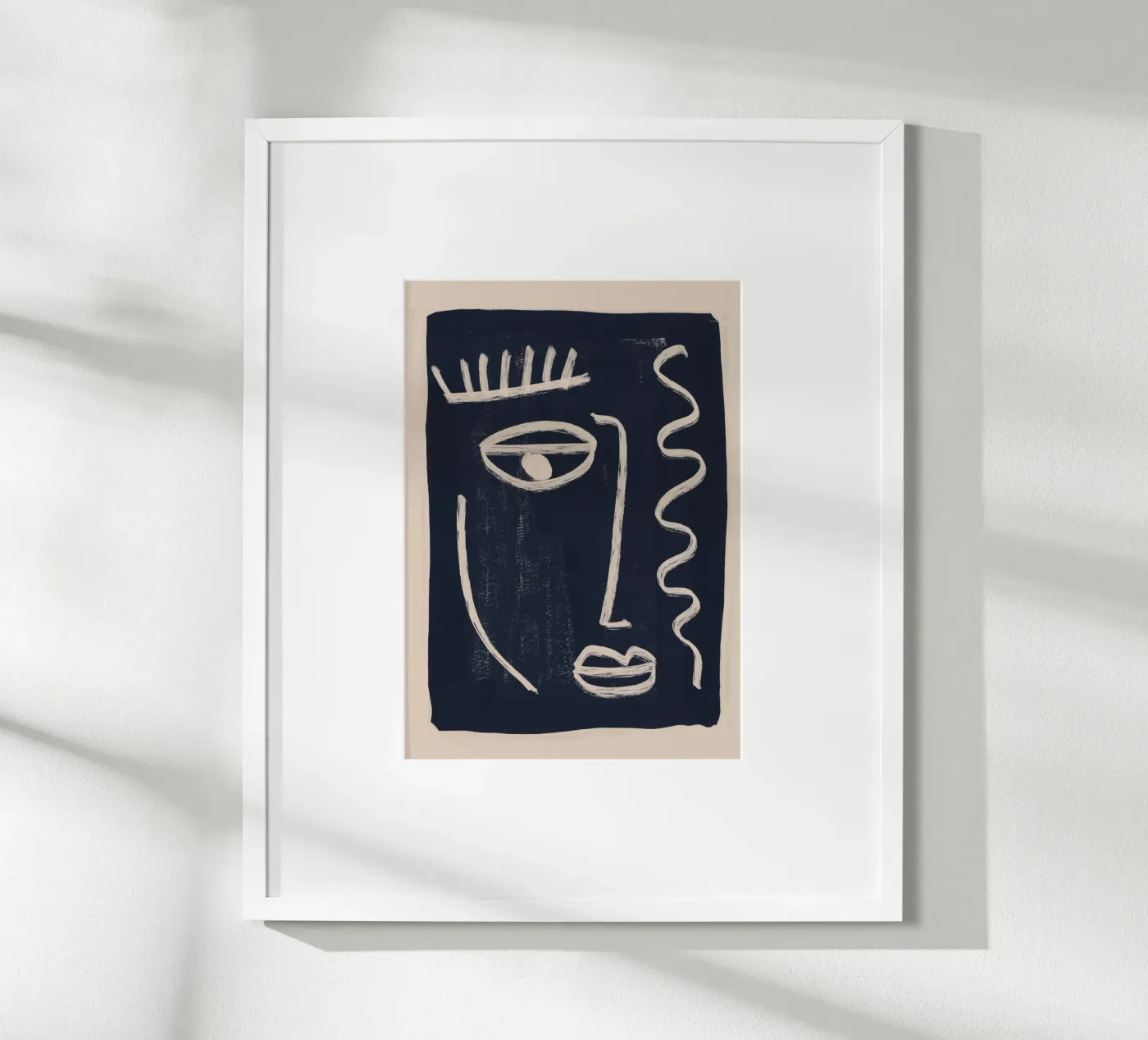 Abstract Face 23 poster by ThingDesign