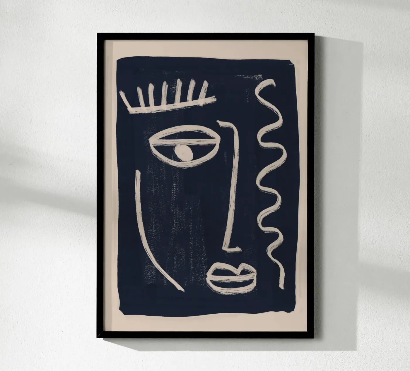 Abstract Face 23 poster by ThingDesign