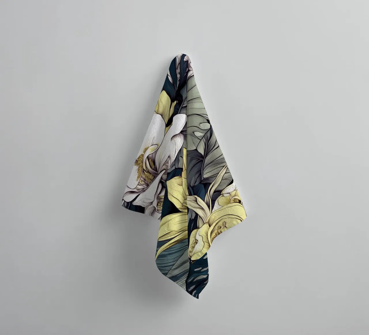 Blumen Lilie Gartenkunst Handtuch von Justyna Jaszke JBJart