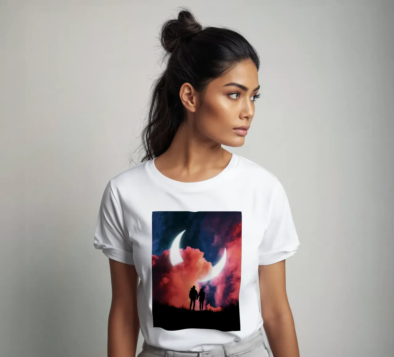 Resta con me t-shirt da arizrab