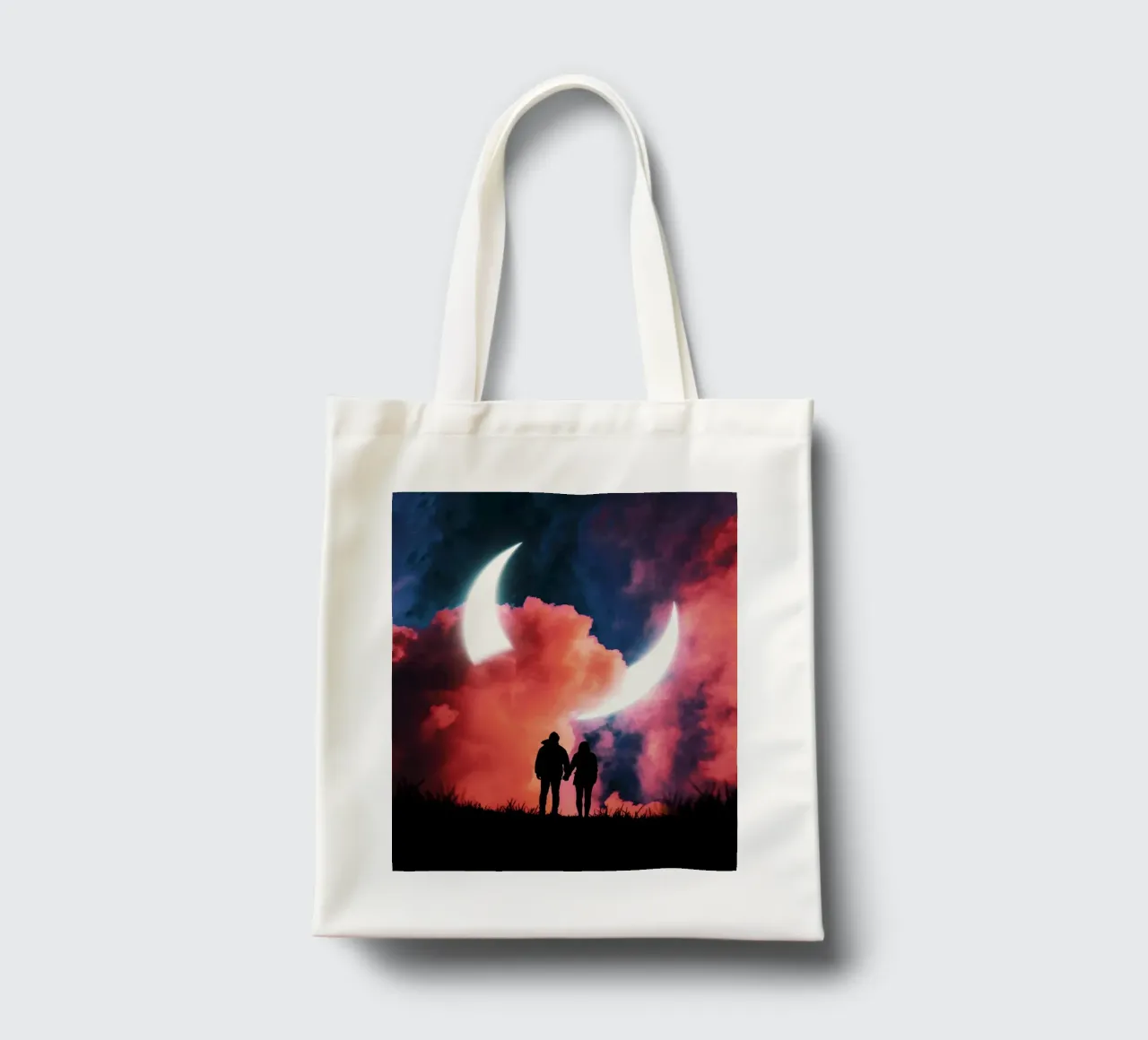 Resta con me borsa in juta da arizrab