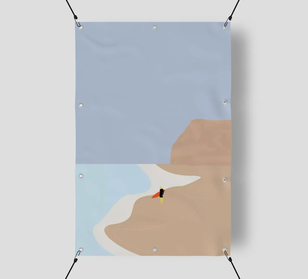 Fornøjelse Surf No. 01 telo in pvc da Swen Swensøn