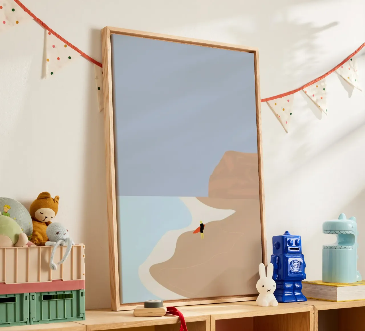 Fornøjelse Surf No. 01 toile avec Caisse américaine de Swen Swensøn