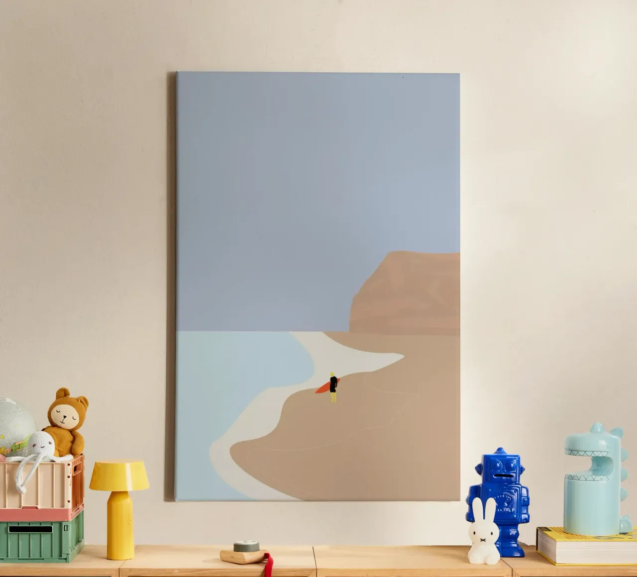 Fornøjelse Surf No. 01 toile avec Caisse américaine de Swen Swensøn