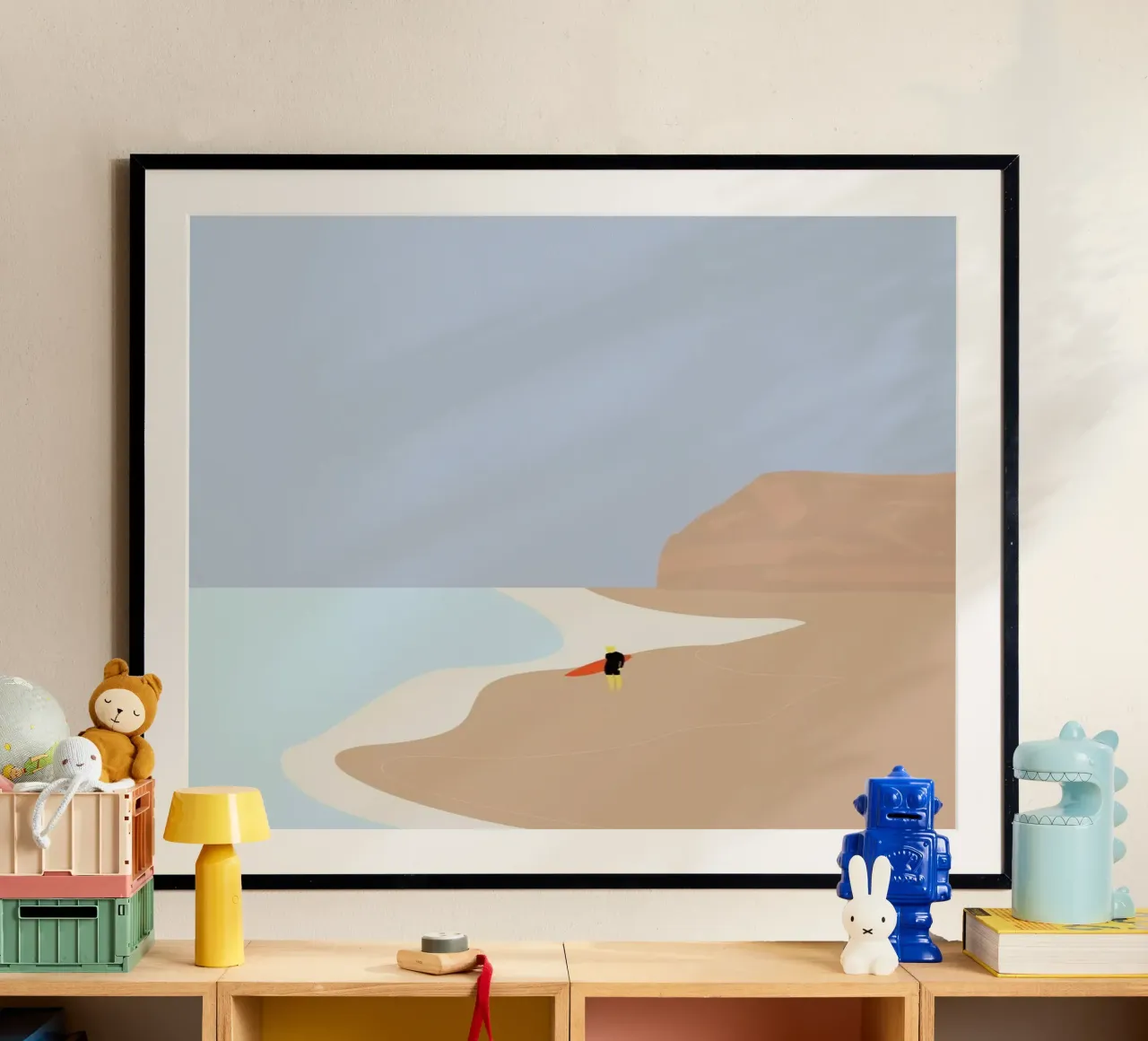Fornøjelse Surf No. 01 poster da Swen Swensøn