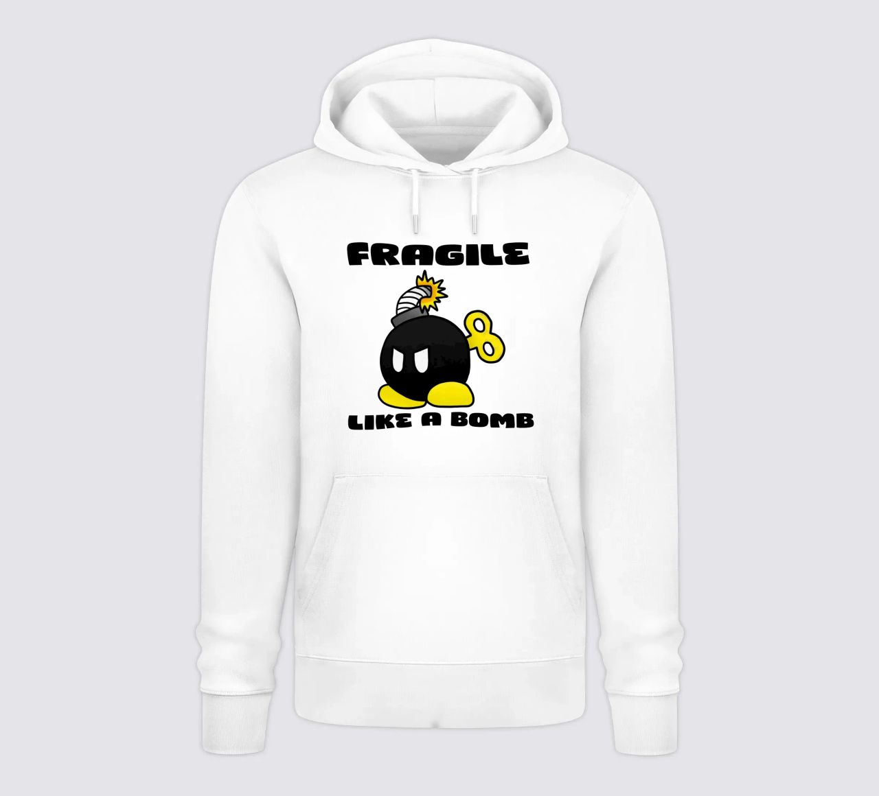Fragile come una bomba felpa con cappuccio da Loobs