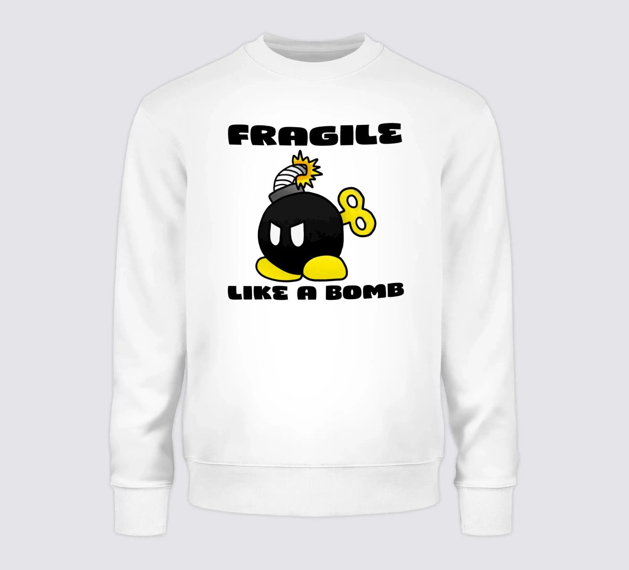 Fragile come una bomba felpa da Loobs