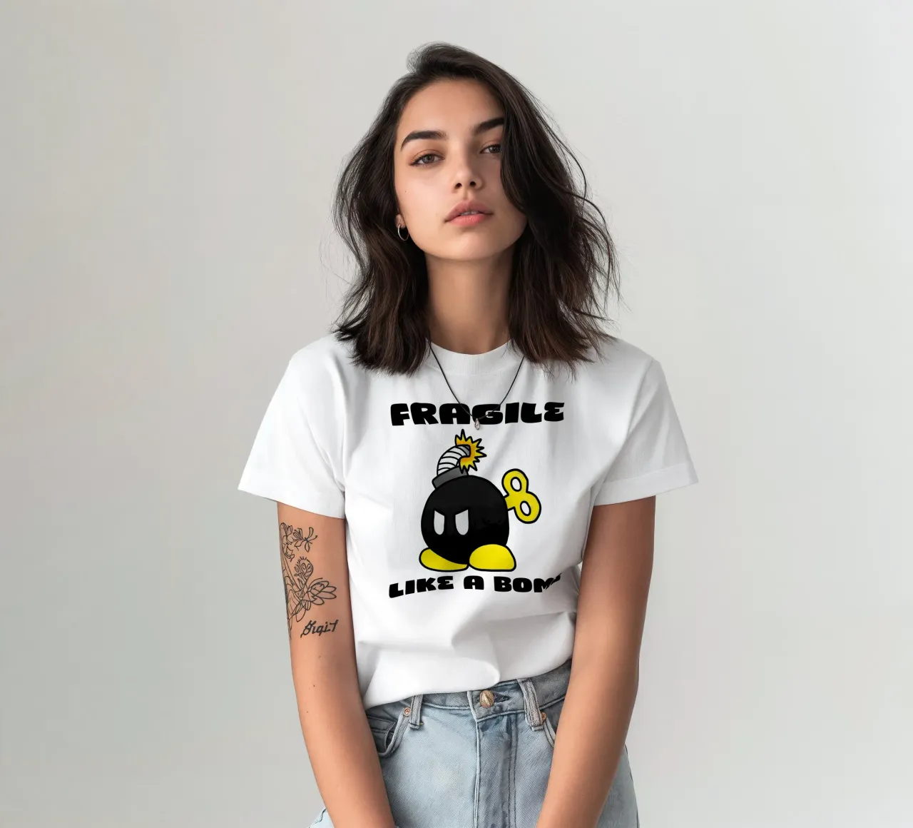 Zerbrechlich wie eine Bombe T-Shirt von Loobs