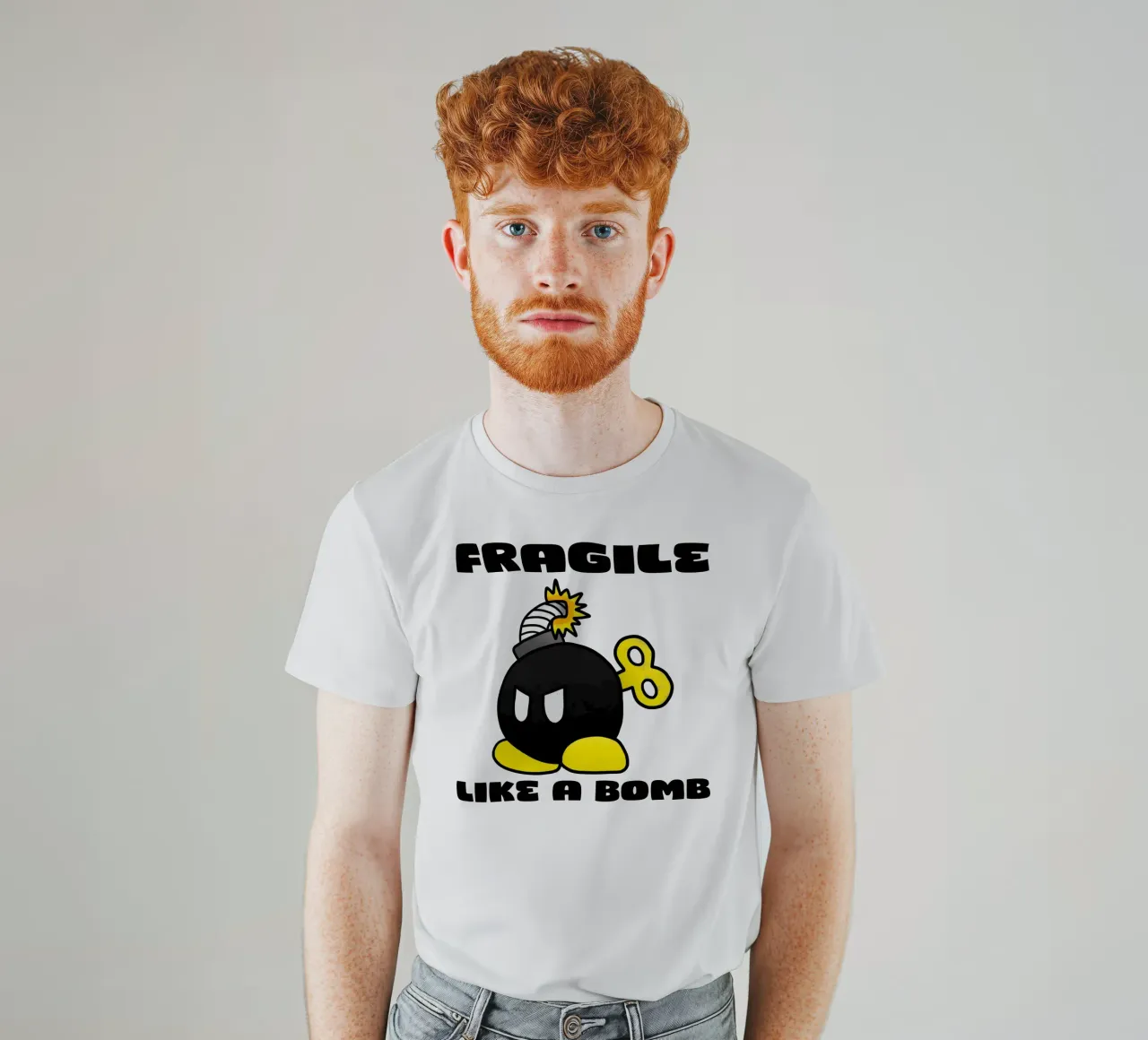 Fragile come una bomba t-shirt da Loobs