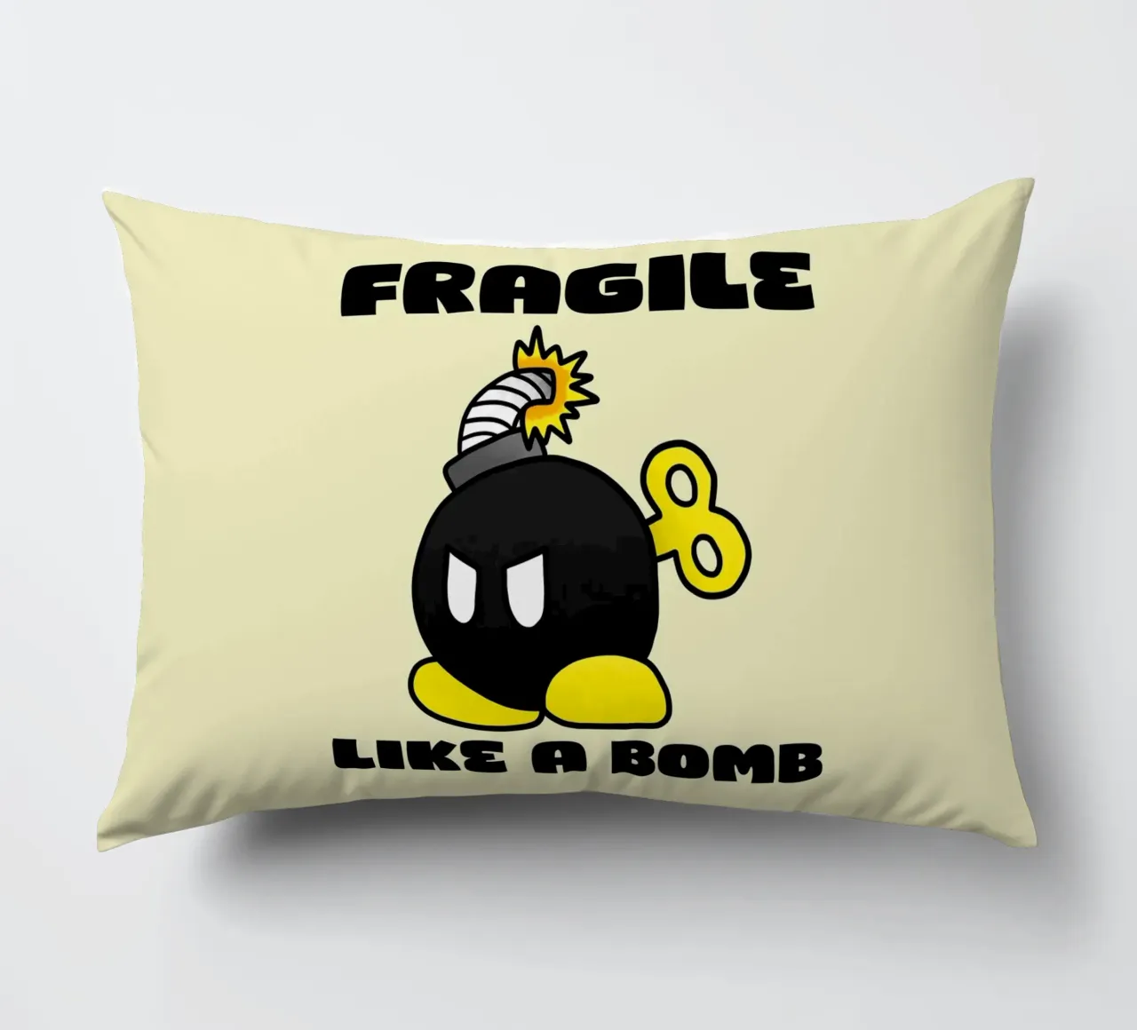 Fragile come una bomba cuscino da Loobs