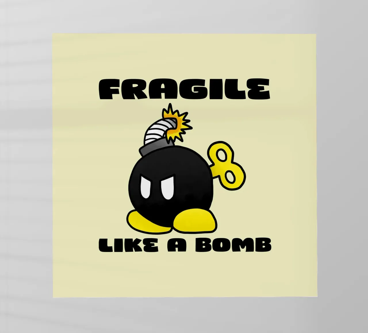 Fragile come una bomba pellicola backlit da Loobs