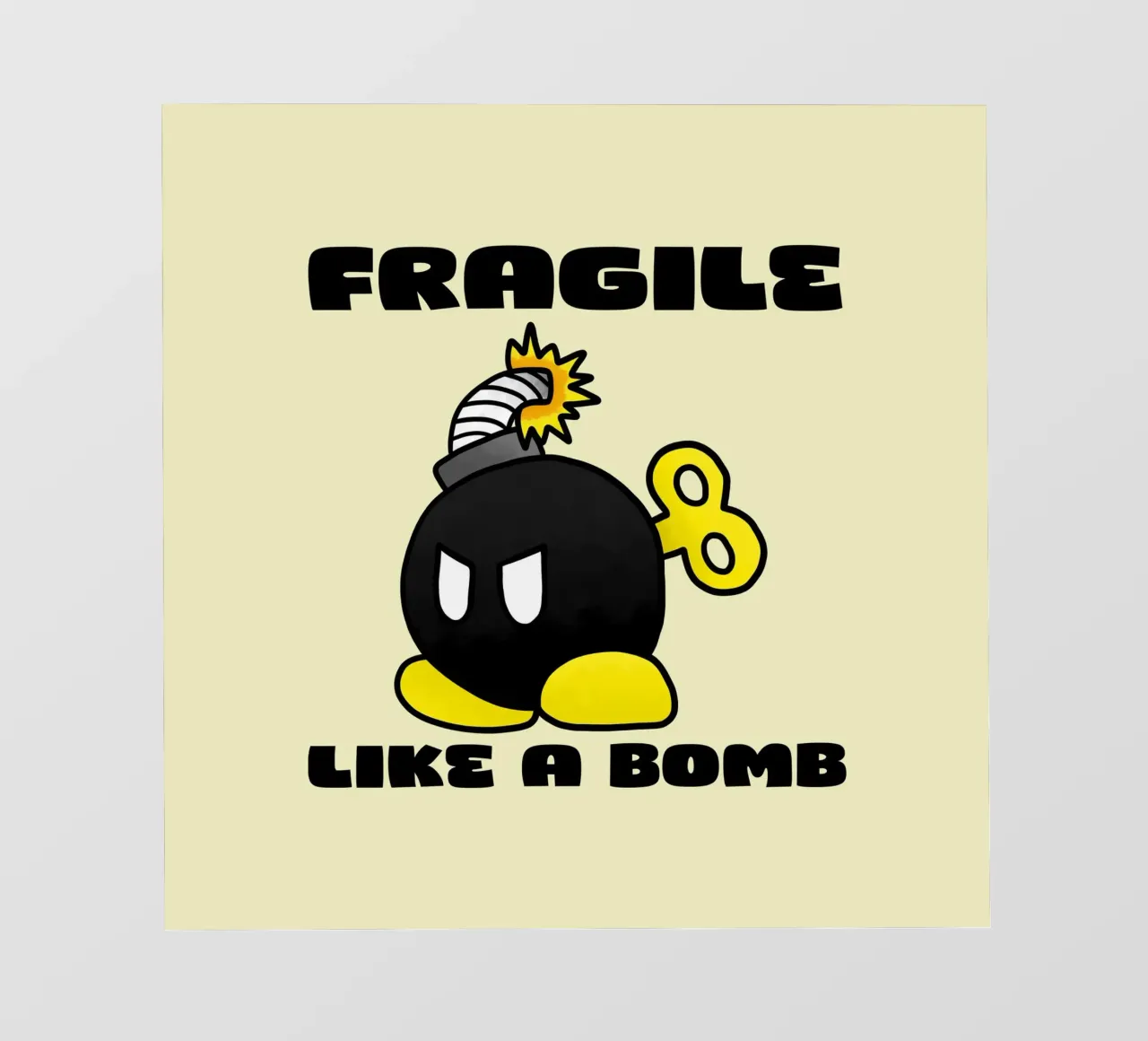 Fragile come una bomba pellicola backlit da Loobs