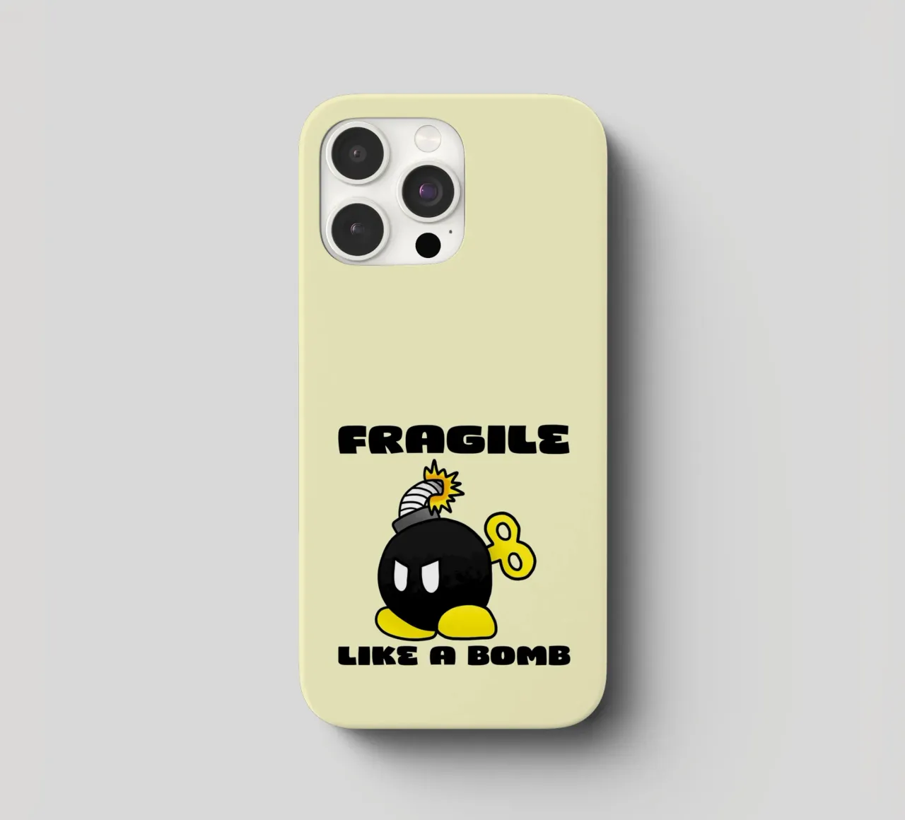 Fragile come una bomba cover iphone da Loobs