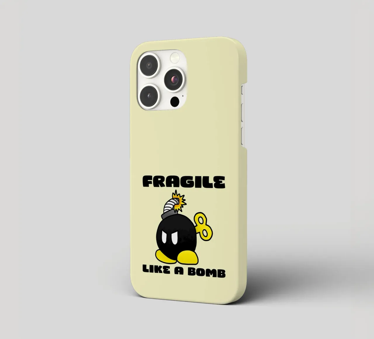 Fragile come una bomba cover iphone da Loobs