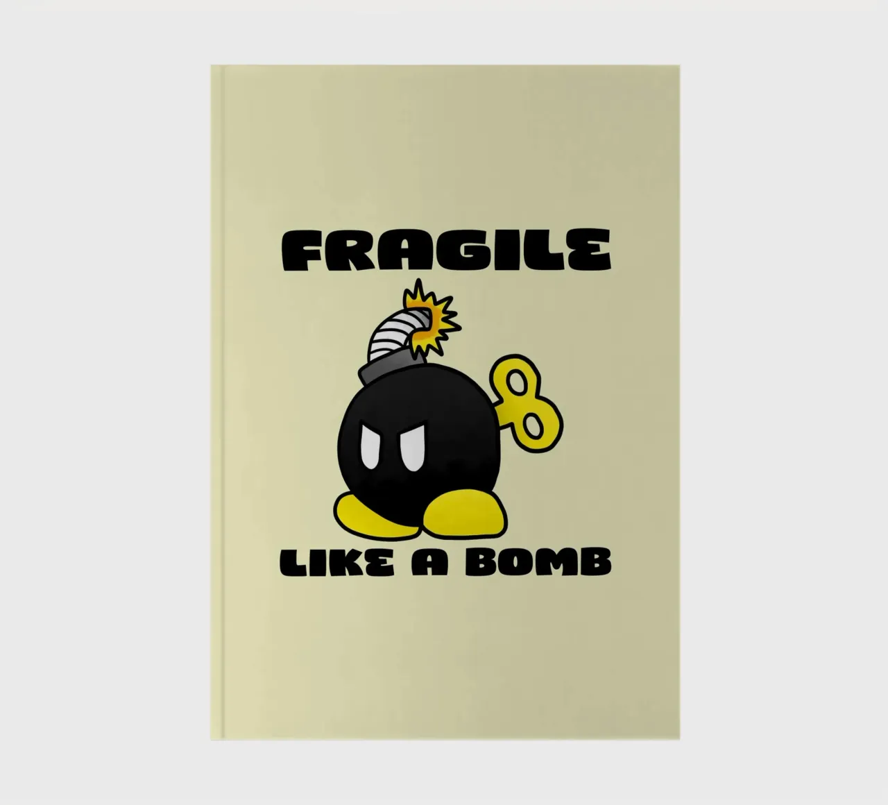Fragile comme une bombe carnet de notes de Loobs