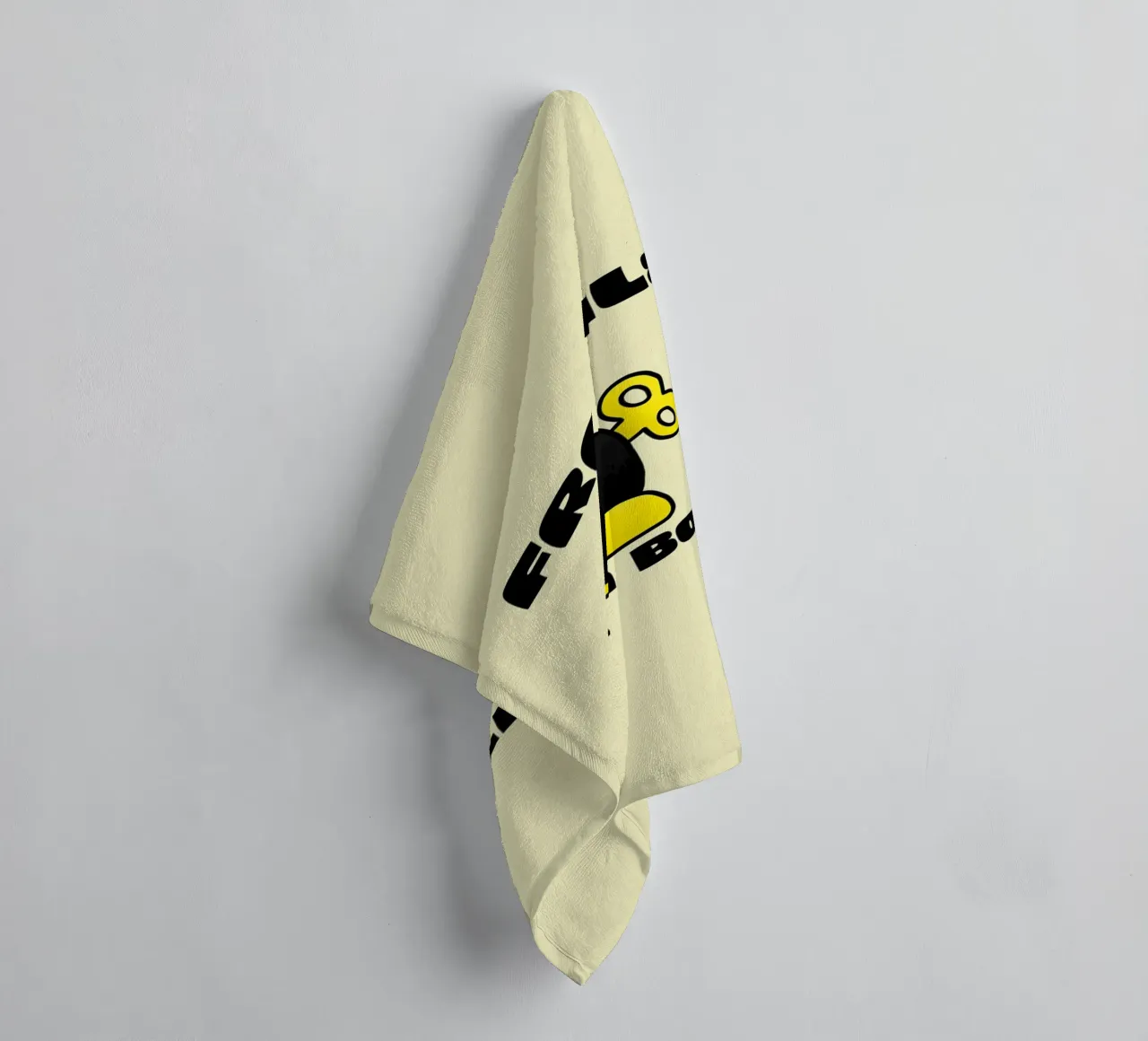 Fragile like a Bomb towel by Loobs
