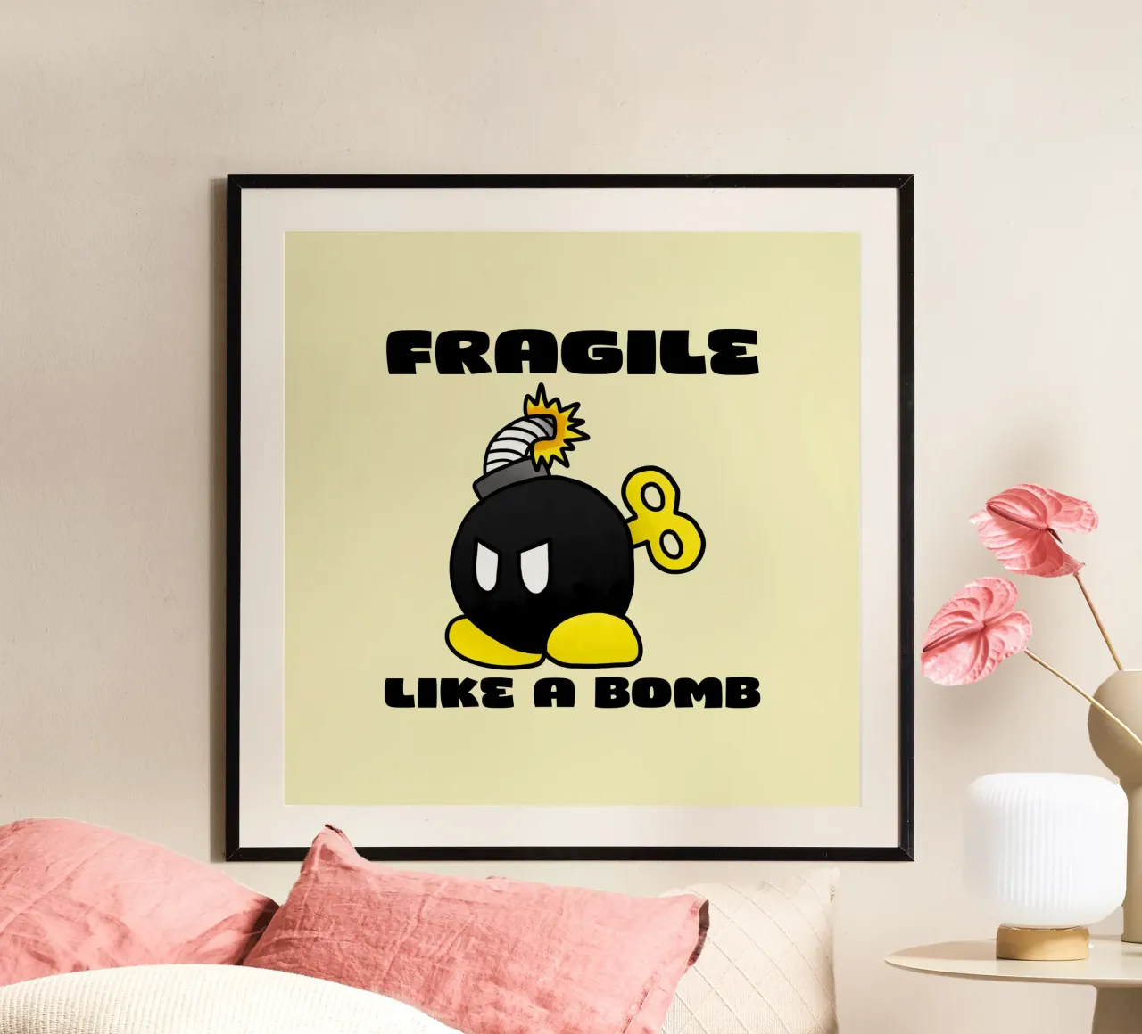 Fragile come una bomba carta hahnemühle da Loobs