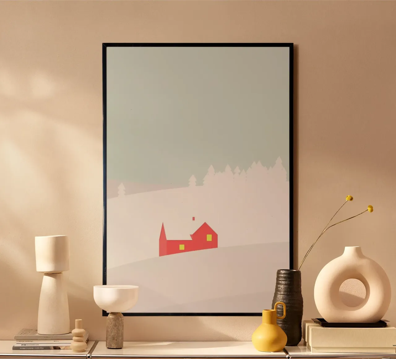 Hus No. 1 carta hahnemühle da Swen Swensøn