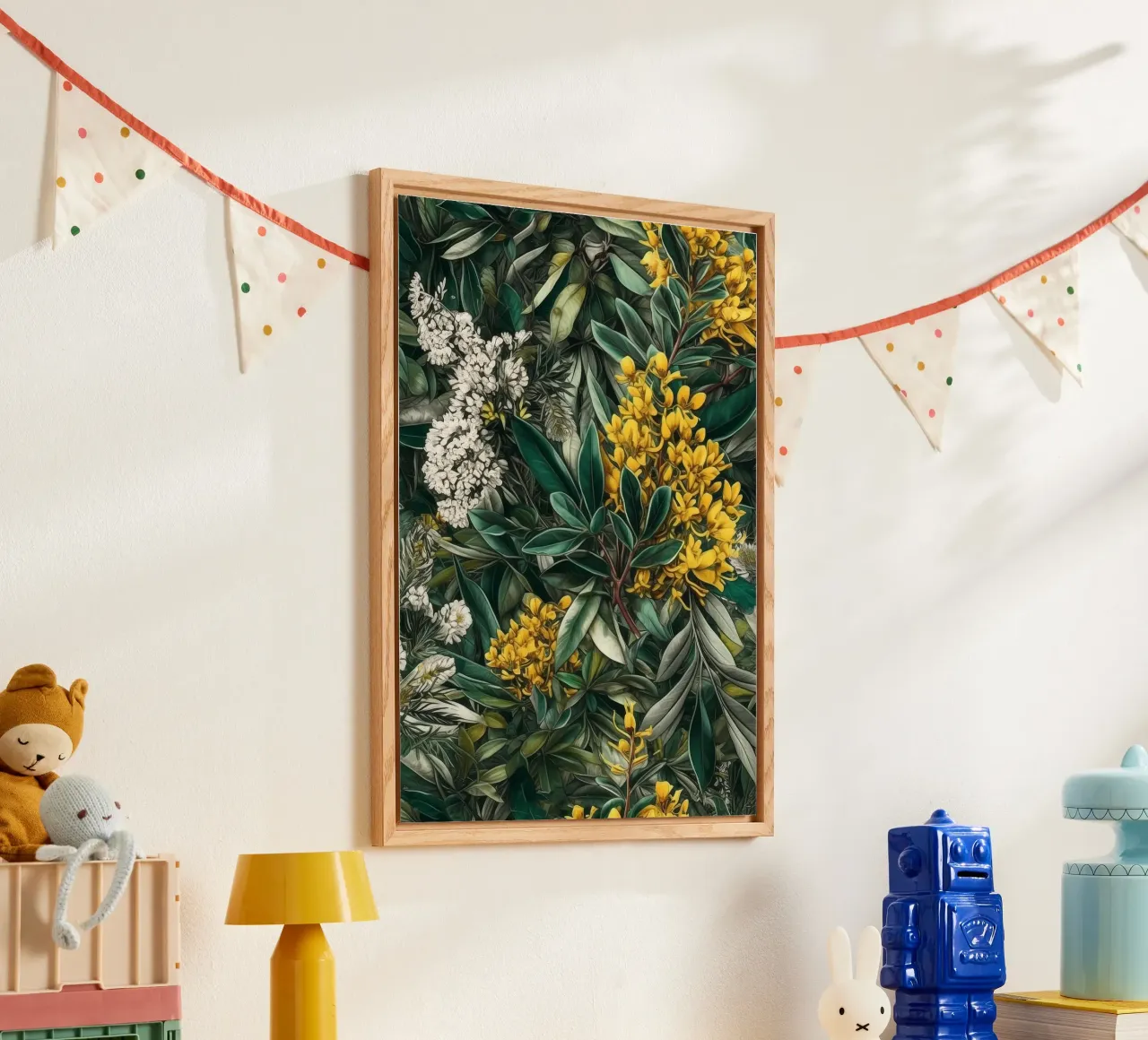 Fiori e foglie botaniche plexiglass da Justyna Jaszke JBJart