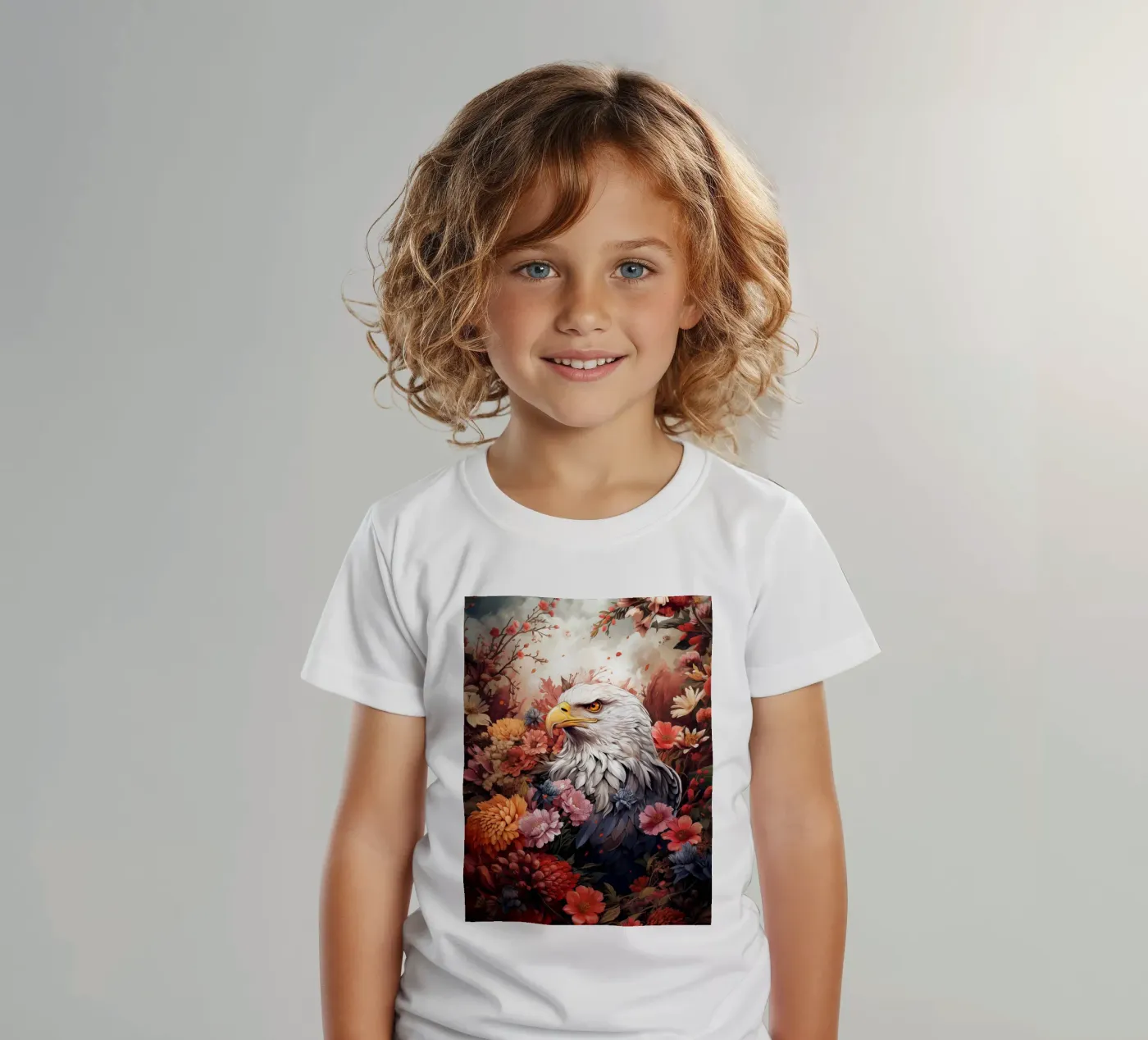 Eagle Flowers t-shirt bambini da Mateo