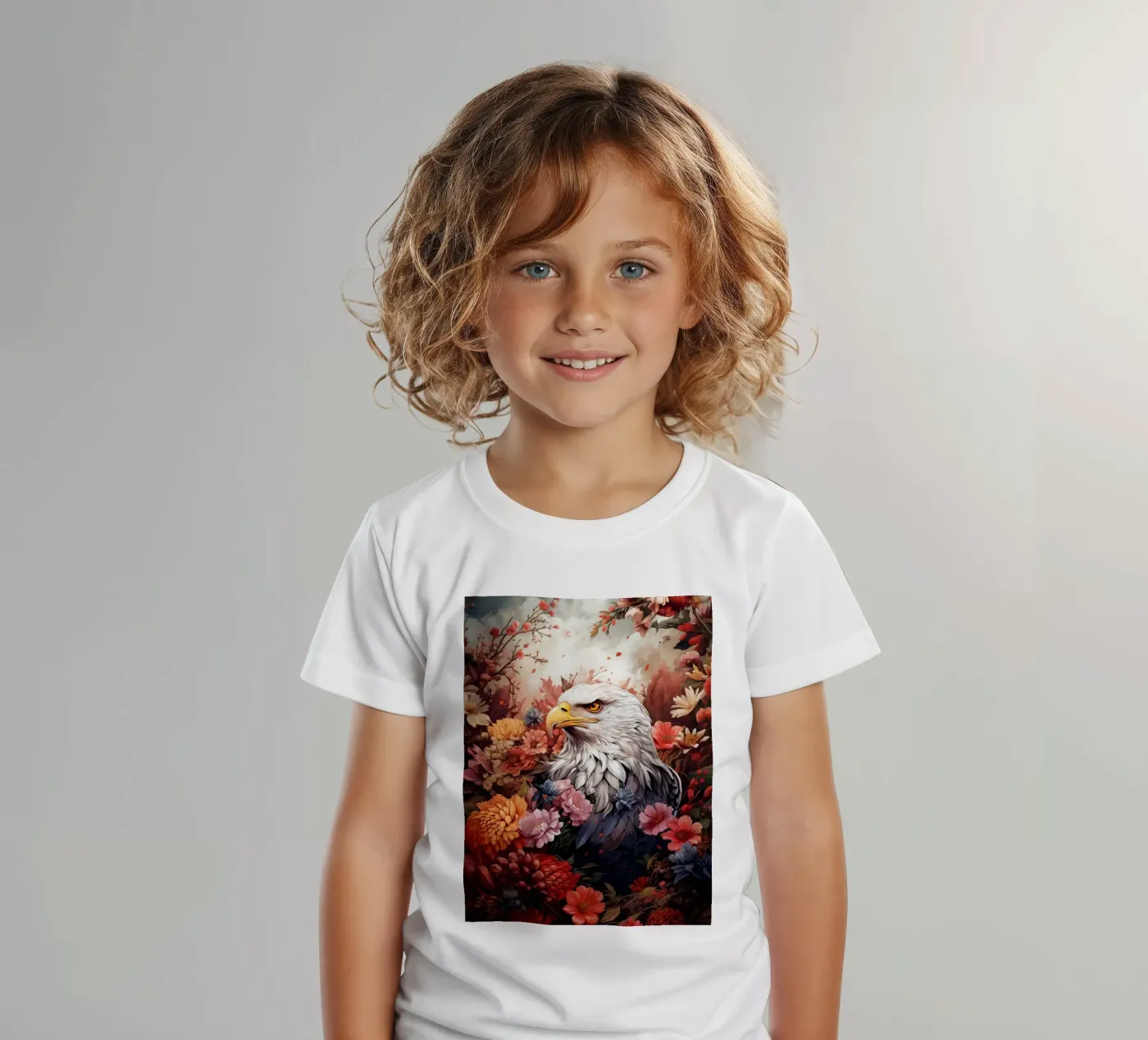 Eagle Flowers t-shirt bambini da Mateo
