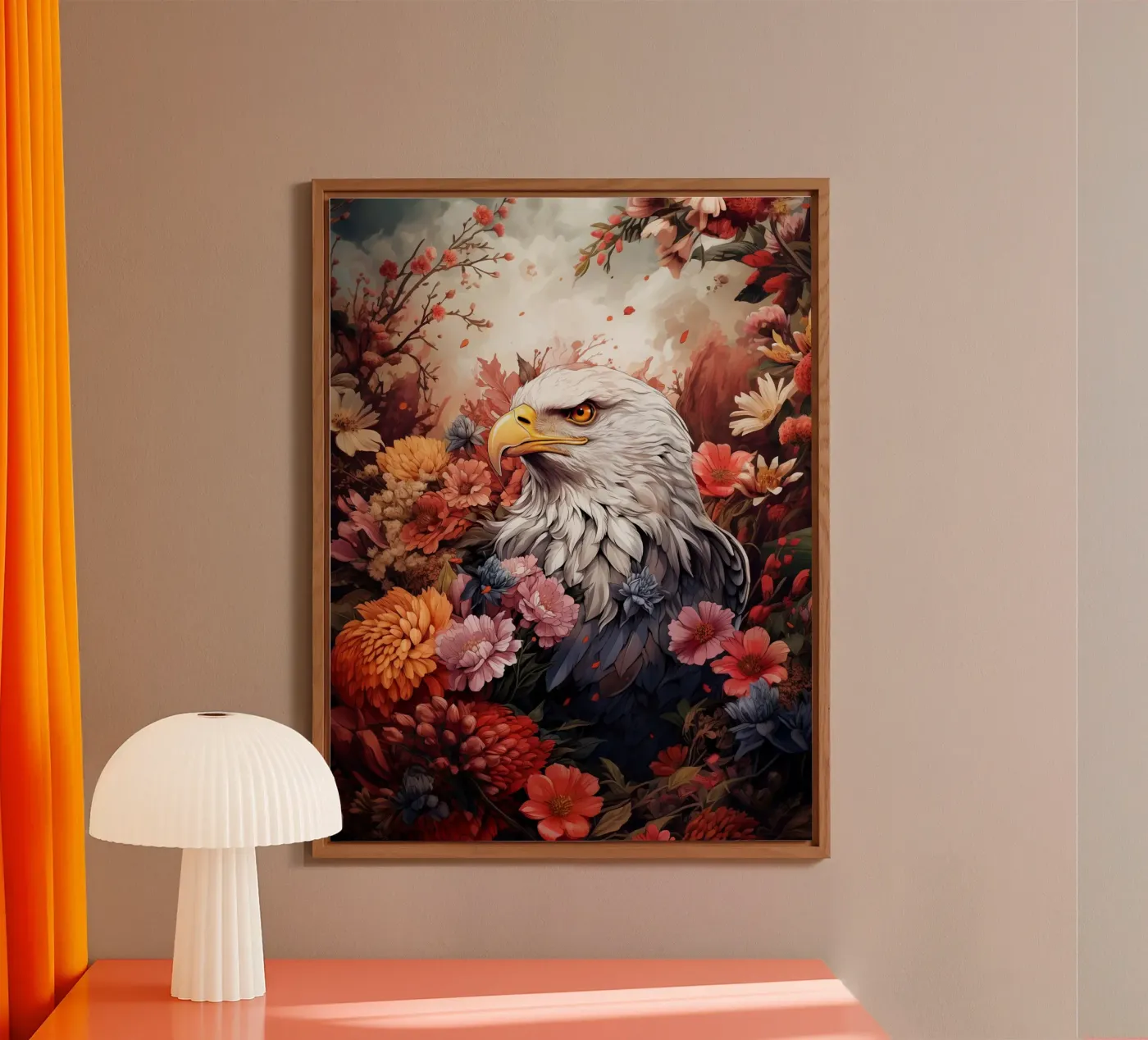 Eagle Flowers forex plate by Mateo